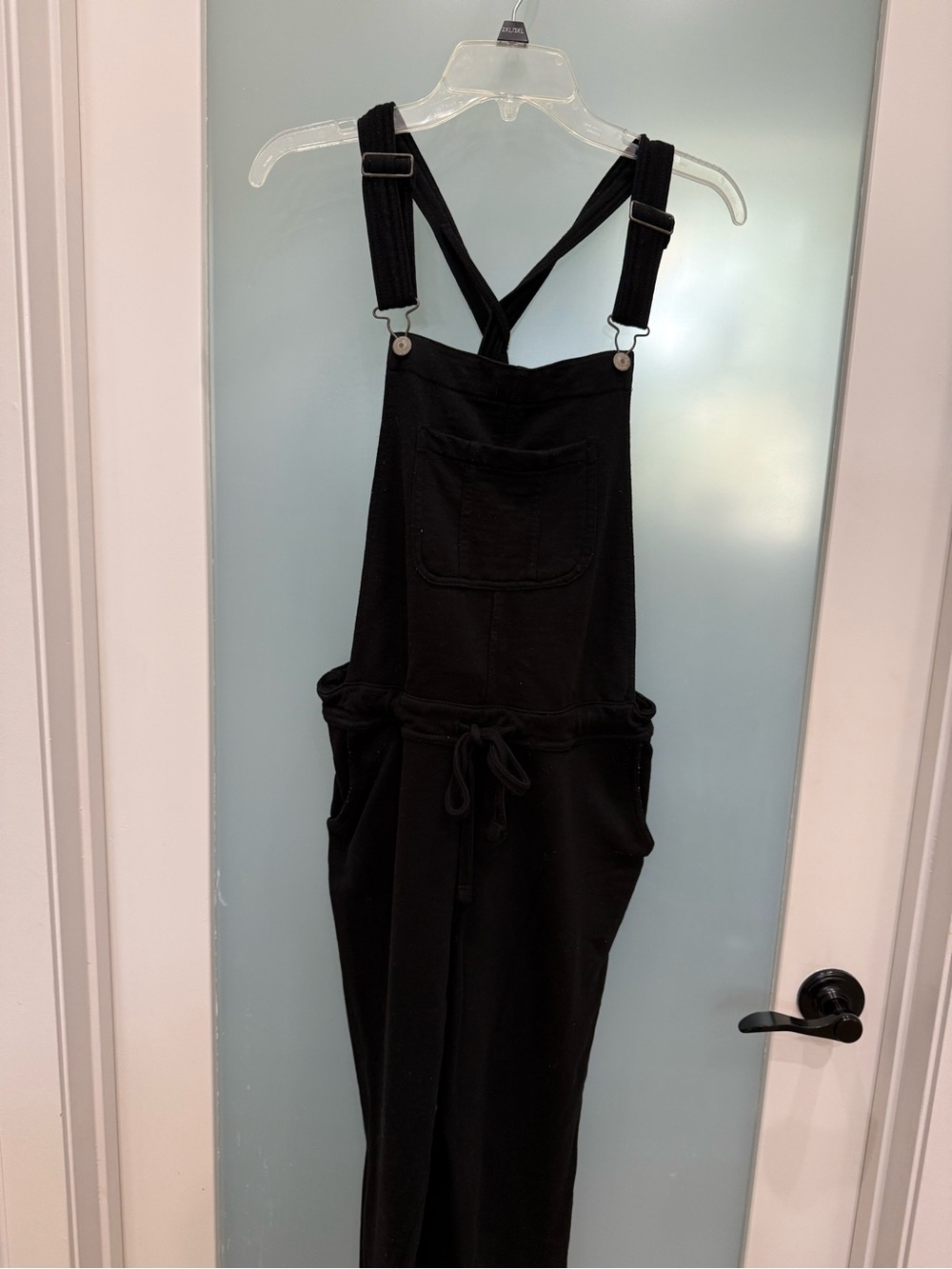 Wallflower Black Cotton Blend Overalls Jumpsuit